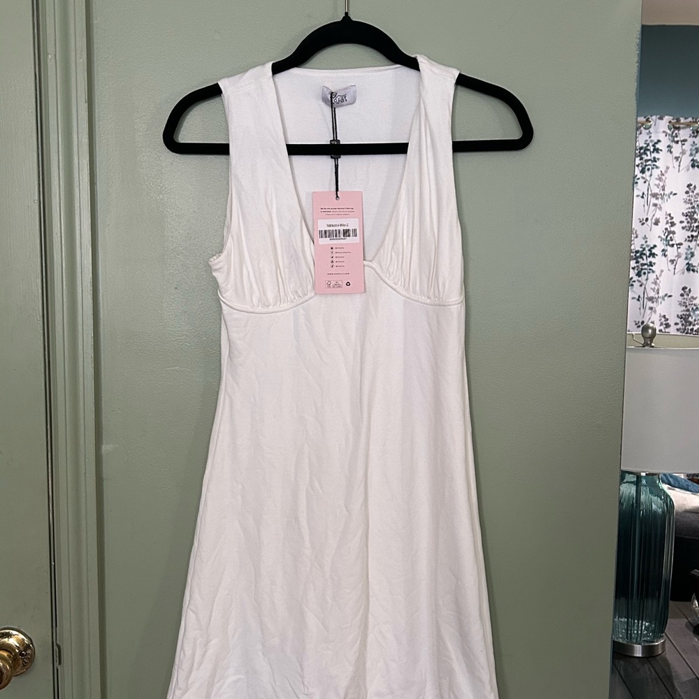 Oh Polly White Mini Dress